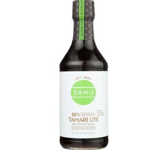 San-j Sauce – Tamari Lite 50% Less Sodium – Case Of 6 – 20 Oz.