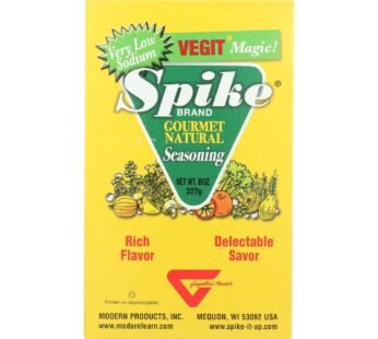 Modern Products Spike Gourmet Natural Seasoning – Vegit – Box – 8 Oz