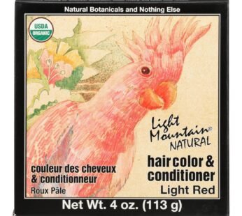 Light Mountain Hair Color – Light Red – Case Of 1 – 4 Oz.