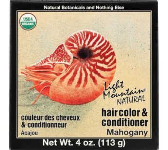 Light Mountain Hair Color – Mahogany – Case Of 1 – 4 Oz.