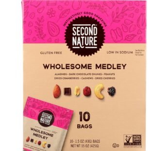 Second Nature – Nut Medley Wholesome – Case of 4-10/1.5