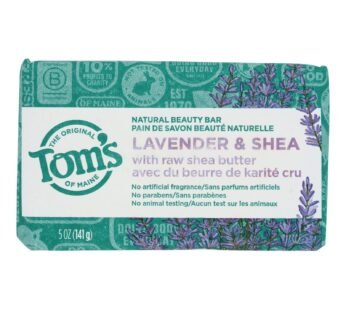 Tom’s Of Maine Beauty Bar Soap – Lavender Tea Tree – Case Of 6 – 5 Oz