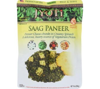 Jyoti Cuisine India Saag Paneer – Case Of 6 – 10 Oz.