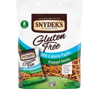 Snyder’s Of Hanover Pretzel Sticks – Gluten Free 100 Calorie – Case Of 6 – 8 Count