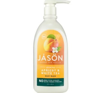 Jason Satin Shower Body Wash Apricot – 30 Fl Oz