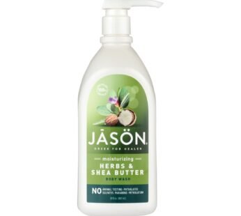 Jason Pure Natural Body Wash Moisturizing Herbs – 30 Fl Oz