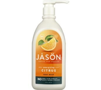 Jason Satin Shower Body Wash Citrus – 30 Fl Oz