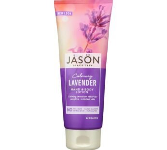 Jason Pure Natural Hand And Body Lotion Calming Lavender – 8 Fl Oz