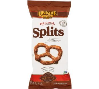 Unique Pretzels – Pretzel Splits – Original – Case Of 12 – 11 Oz.