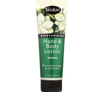 Shikai All Natural Hand And Body Lotion Gardenia – 8 Fl Oz