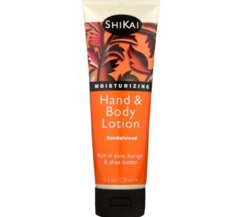 Shikai All Natural Hand And Body Lotion Sandlewood – 8 Fl Oz