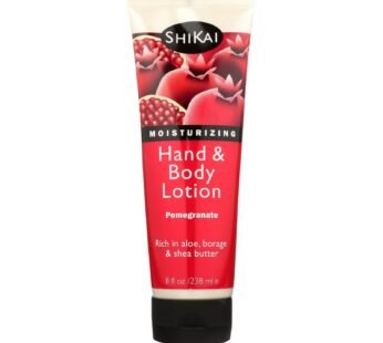 Shikai All Natural Hand And Body Lotion Pomegranate – 8 Fl Oz