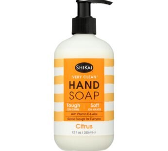 Shikai Products Hand Soap – Very Clean Citrus – 12 Oz