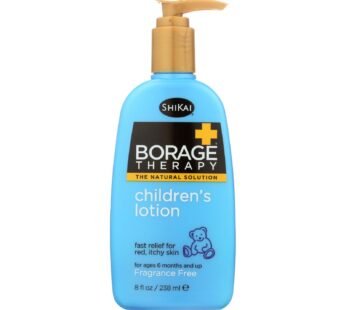 Shikai Borage Therapy Children’s Lotion Fragrance-free – 8 Fl Oz