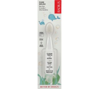 Radius – Pure Baby Toothbrush 6-18 Months – Ultra Soft – Case Of 6