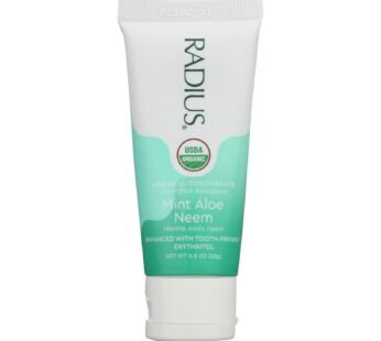 Radius – Tthpste Mint Neem Trl – Case Of 24 – .8 Oz