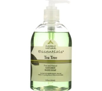 Clearly Natural Pure And Natural Glycerine Hand Soap Tea Tree – 12 Fl Oz