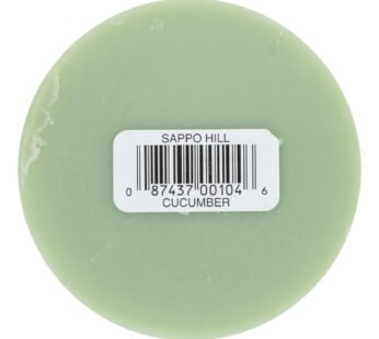 Sappo Hill Glycerine Soap Cucumber – 3.5 Oz – Case Of 12