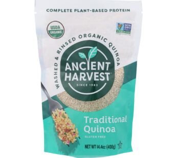 Ancient Harvest Quinoa – Organic – Traditional – Whole Grain – Gluten Free – Case Of 12 – 14.4 Oz