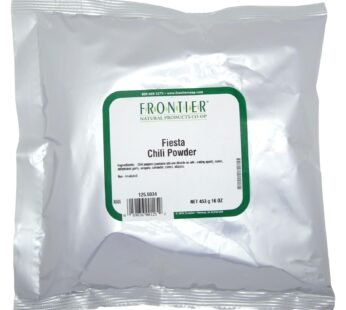 Frontier Herb Chili Powder Seasoning Blend Fiesta – Single Bulk Item – 1lb