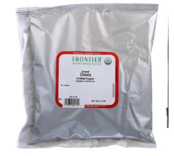 Frontier Herb Cloves Organic Powder Ground – Single Bulk Item – 1lb