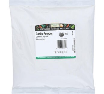 Frontier Herb Garlic Organic Powder – Single Bulk Item – 1lb