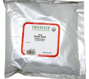 Frontier Herb Cumin Seed Organic Whole – Single Bulk Item – 1lb