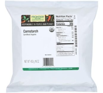 Frontier Herb Cornstarch Organic – Single Bulk Item – 1lb