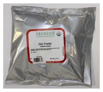 Frontier Herb Chili Pepper Powder Seasoning Blend Organic – Single Bulk Item – 1lb