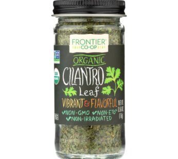 Frontier Herb Cilantro Leaf – Organic – Cut And Sifted – 0.56 Oz