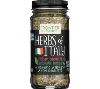 Frontier Herb International Seasoning – Herbs Of Italy – Salt Free – .80 Oz