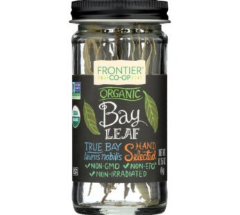 Frontier Herb Bay Leaf – Organic – Whole – .15 Oz