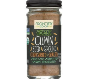 Frontier Herb Cumin Seed – Organic – Ground – 1.76 Oz