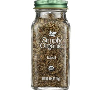 Simply Organic Basil Leaf – Organic – Sweet .54 Oz