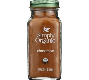 Simply Organic Cinnamon – Case Of 6 – 2.45 Oz.