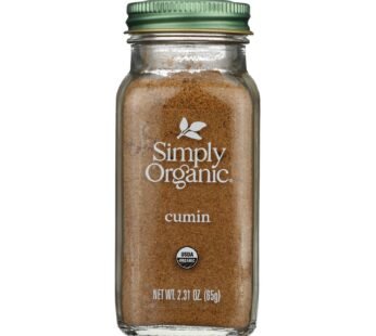 Simply Organic Ground Cumin Seed – Case Of 6 – 2.31 Oz.