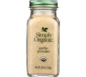 Simply Organic Garlic Powder – Case Of 6 – 3.64 Oz.