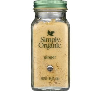 Simply Organic Ginger Root – Organic – Ground – 1.64 Oz