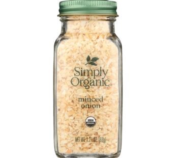 Simply Organic Onion – Organic – Minced – White – 2.21 Oz