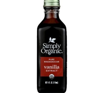 Simply Organic Vanilla Extract – Organic – 4 Oz