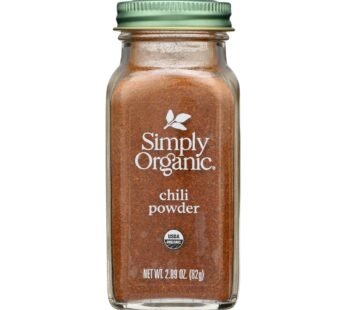 Simply Organic Chili Powder – Organic – 2.89 Oz