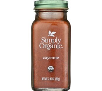 Simply Organic Cayenne Pepper – Organic – 2.89 Oz