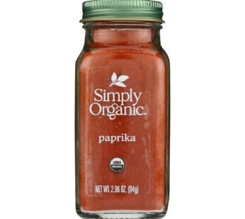 Simply Organic Paprika – Organic – Ground – 2.96 Oz