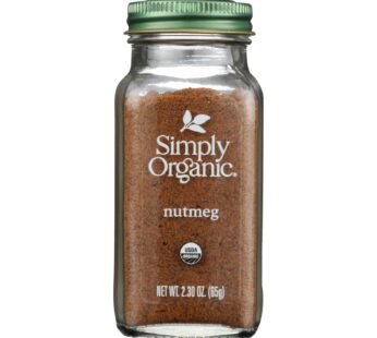 Simply Organic Nutmeg – Organic – Ground – 2.3 Oz