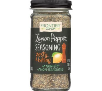 Frontier Herb Lemon Pepper Seasoning Blend – 2.08 Oz