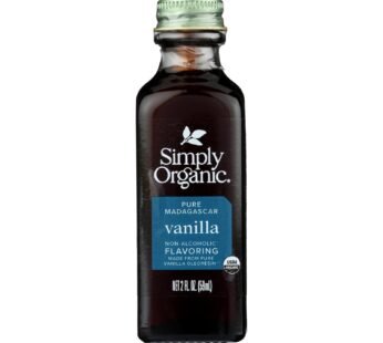 Simply Organic Vanilla Flavoring – Organic – 2 Oz – Case Of 6