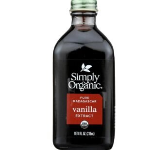 Simply Organic Pure Vanilla Extract – Case Of 6 – 8 Fl Oz.