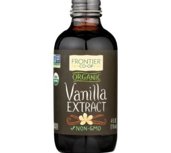 Frontier Herb Vanilla Extract – Organic – 4 Oz