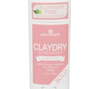 Zion Health – Clydry Deodorant Sweet Ambr/bold – 1 Each – 2.8 OZ