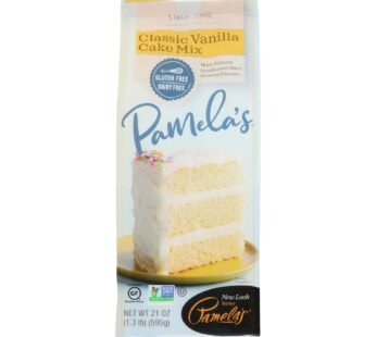 Pamela’s Products – Vanilla Cake – Mix – Case Of 6 – 21 Oz.